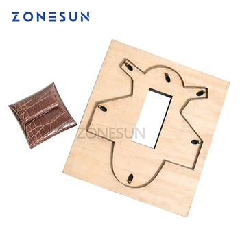 ZONESUN Z101 Individualų odos mirti karpymo rankdarbių priemonė, monetos rankinėje punch monetų dėklas cutter pelėsių 